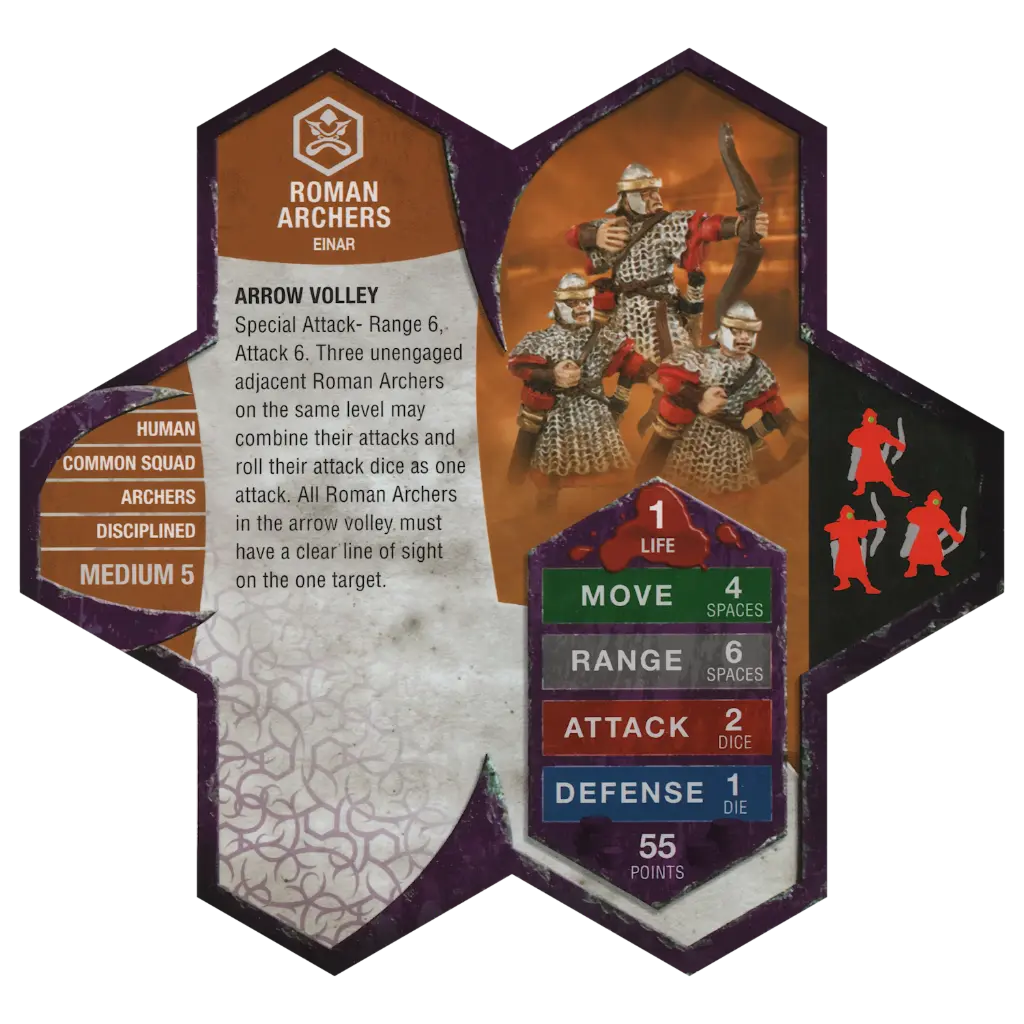 Roman Archers (Card Only)