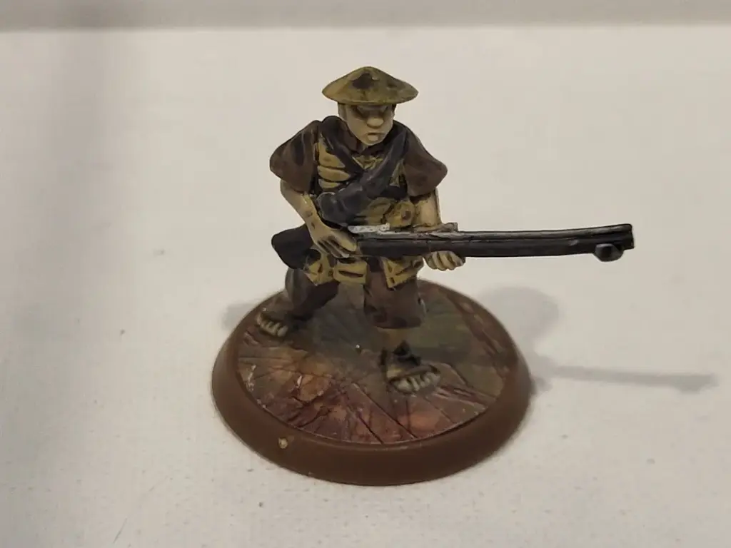 Ashigaru Harquebus (Sculpt 1)